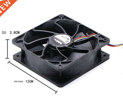 For Nidec V12E12BS2B5-07 A021 12038 12cm 12V 3.0A Server Vio