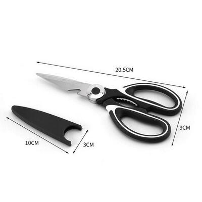*1PC Kitchen Scissors Stainless Steel Food Shears for Meat V