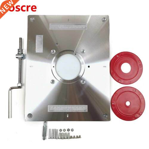 Multictional Alloy Router Table Insert Plate Router Inser