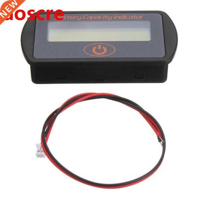 12V/24V Digital Battery Percentage Voltmeter Battery Capacit