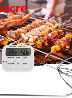 Digital BBQ Thermometer Cooking Meat Food Oven Grill Kitchen