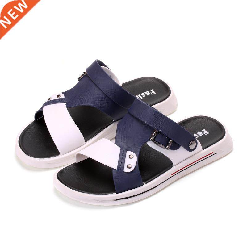 2021 new summer men's slippers, ndy dual-use sandals, dr