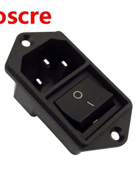 Double way AC power Switch 10A 250V ac 3 Terminal Power Sock