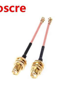 5 Pcs 5cm RG178 Extension Cable Gold Plated RF Straight SMA