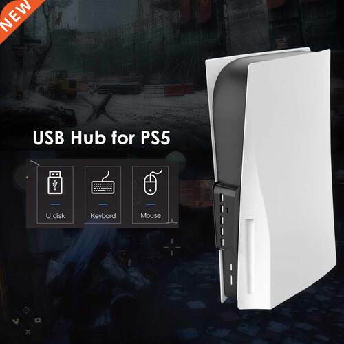 适用于 PS5 USB Hub apter 6 Ports USB 3.0 USB A TYPE-C 3.1