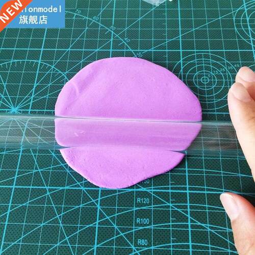 2 Pieces Polymer Clay Crafts Acrylic Roller Hollow Rolling C