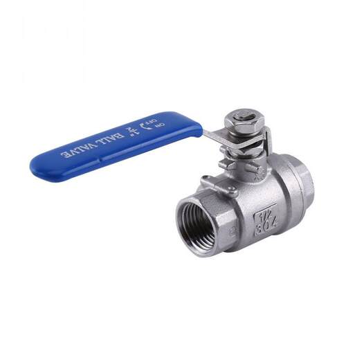 1/2		 NPT Two Pieces Ball Valve Female Thread 2 Way Le