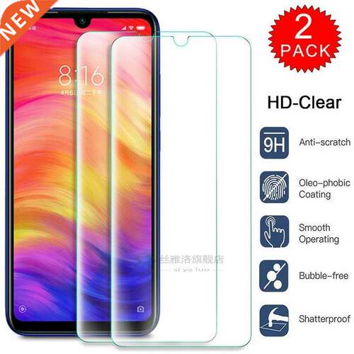 Tempered Glass Xiaomi Redmi Note 7 8 8T 6 5 Pro 6A 7A 8A Mi