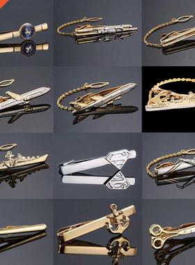 fashion Metal Men Tie Clip Gentlemen Classy Necktie Tie Bar