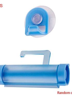 2 Pieces Random Color Rolling Squeezer Toothpaste Dispenser