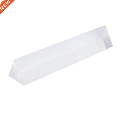 Physics Teaching Precision Optical Glass Prism 7 inch