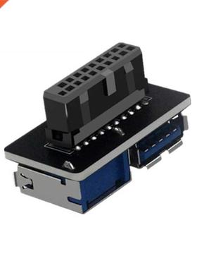 20pin /19Pin To 2 Usb3.0/3.1 Adapter Converter 2-port USB 3.