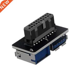 20pin /19Pin To 2 Usb3.0/3.1 Adapter Converter 2-port USB 3.