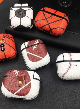 Unique Basketball Baseball Pattern Earphone Case For Airpod