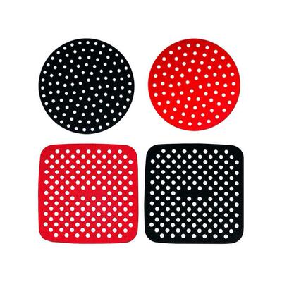 Air Fryer Liner Food Grade Non-Stick Silicone Basket Mats Fo