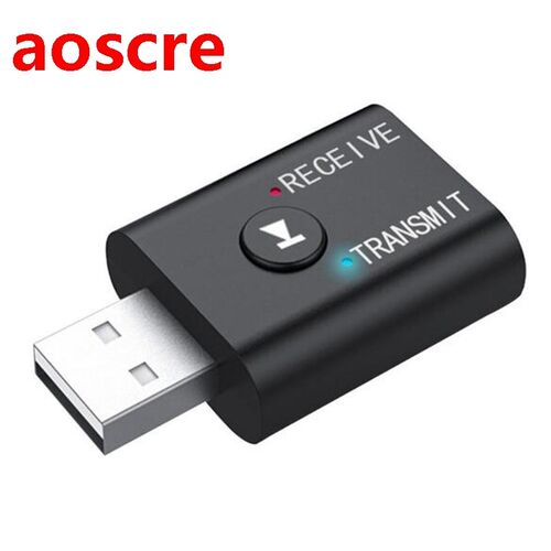 2-In-1 USB Bluetooth o Transmitter Receiver Adapter HiFi Wir