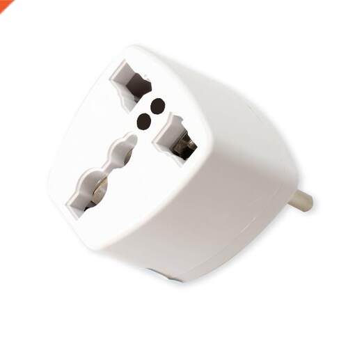 Universal UK US to EU Europe Power Adapter AC Power Socket E