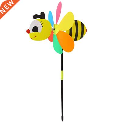 New Cute D Insect Large Animal Bee Windmill Wind Spinner Wh