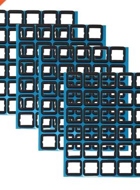 120 Pieces Modular EVA Foam Pad Mechanical Keyboard Sandwich