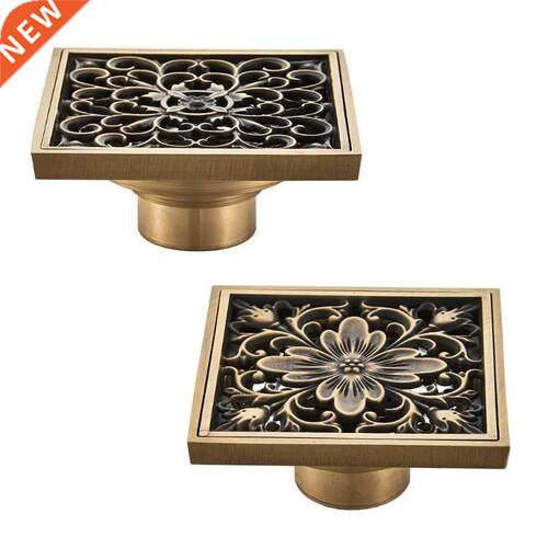 European Style Bathroom Retro Square 10cm Antique Copper Bra
