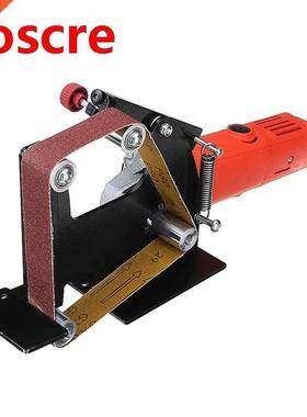 Angle Grnder Belt Sander Attachment Metal Wood Sandng Belt