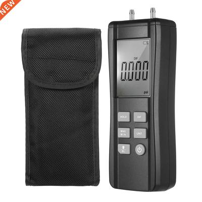 KKmoon Professional Dual-port Digital Manometer Handheld Dif