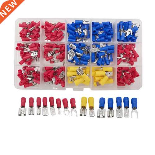 280Pcs/Box Insulated Male Female Spade Terminal Cable Lugs A
