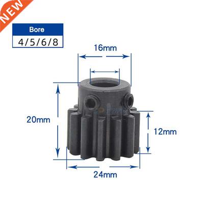 1PCS 1.5 Modulus 14 Teeth Convex Gear Motor Metal Spur Gear