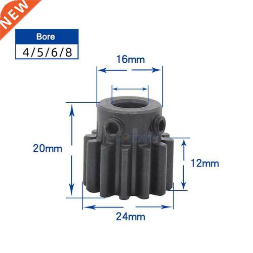 1PCS 1.5 Modulus 14 Teeth Convex Gear Motor Metal Spur Gear