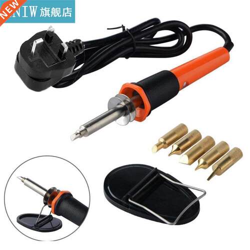 30W Burning Pen Soldering Iron Kit With Engraver Tips Pyrogr