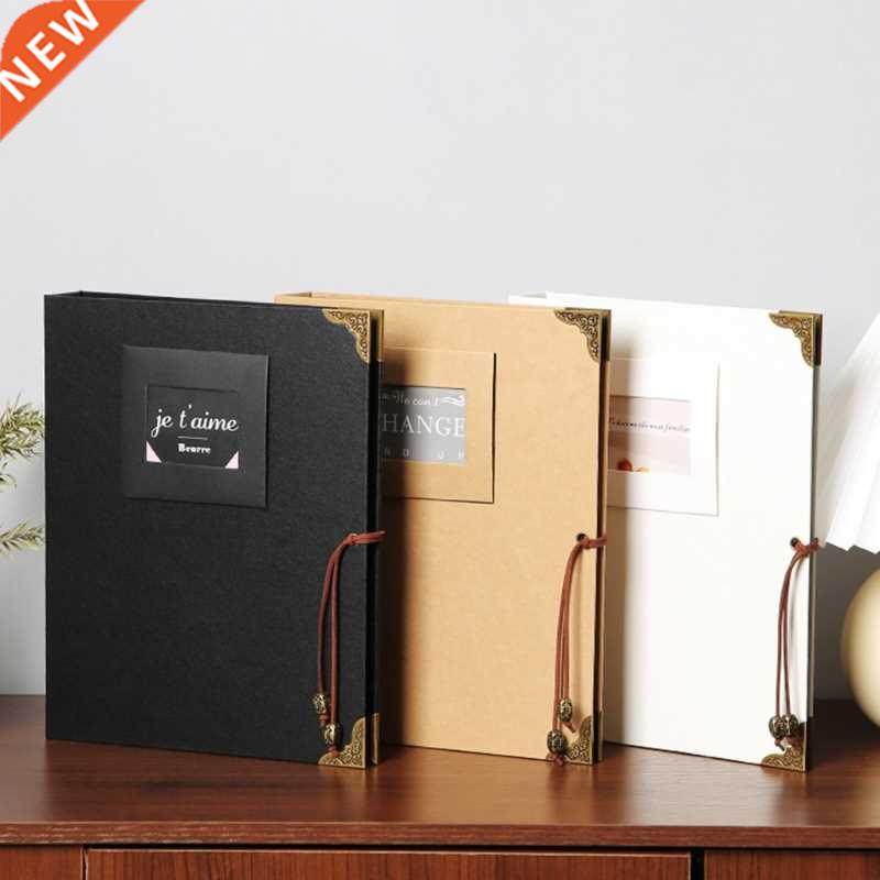 Self Adhesive Photo Album Family Memory Record Album Handmad