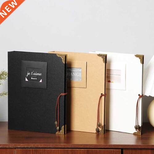 Self Adhesive Photo Album Family Memory Record Album Handmad