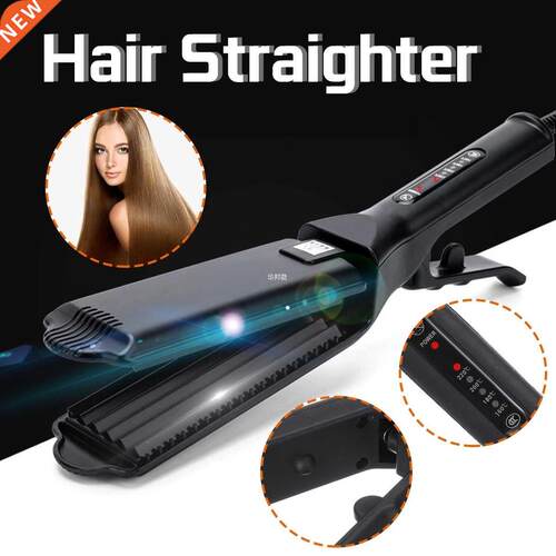 40mm 4Gear Professional Dry Wet Hair Straightener Four Speed