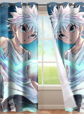 Hunter X Hunter Blackout Anime Curtain for Kids Room