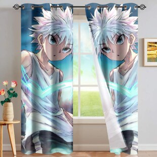 Hunter X Hunter Blackout Anime Curtain for Kids Room