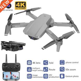 ZHENDUO RC Helicopter E99 Pro 4K HD Dual Camera Folding Dron