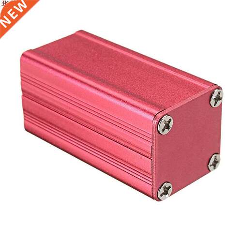 Red Extruded Aluminum Project Box Electronic Enclosure Case