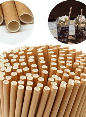50pcs/set Disposable Paper Straws for Baby Shower Wedding P
