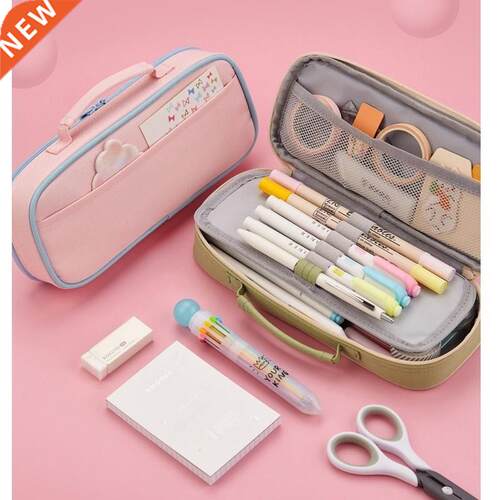 Angoo Handbag style Pen Pencl Bag Case Nce Color Washable