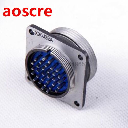 Male socket Aviation connector 30mm plug connector CX30 push
