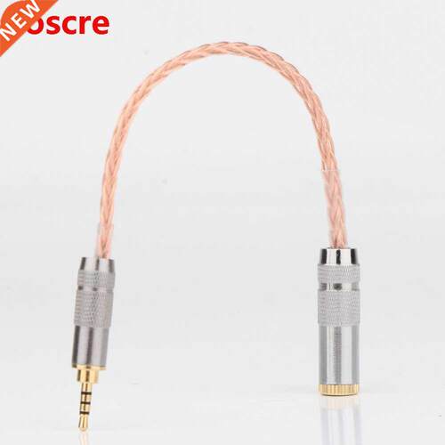 New Preffair HIFI 7N Single Crystal Copper 2.5mm TRRS Balanc