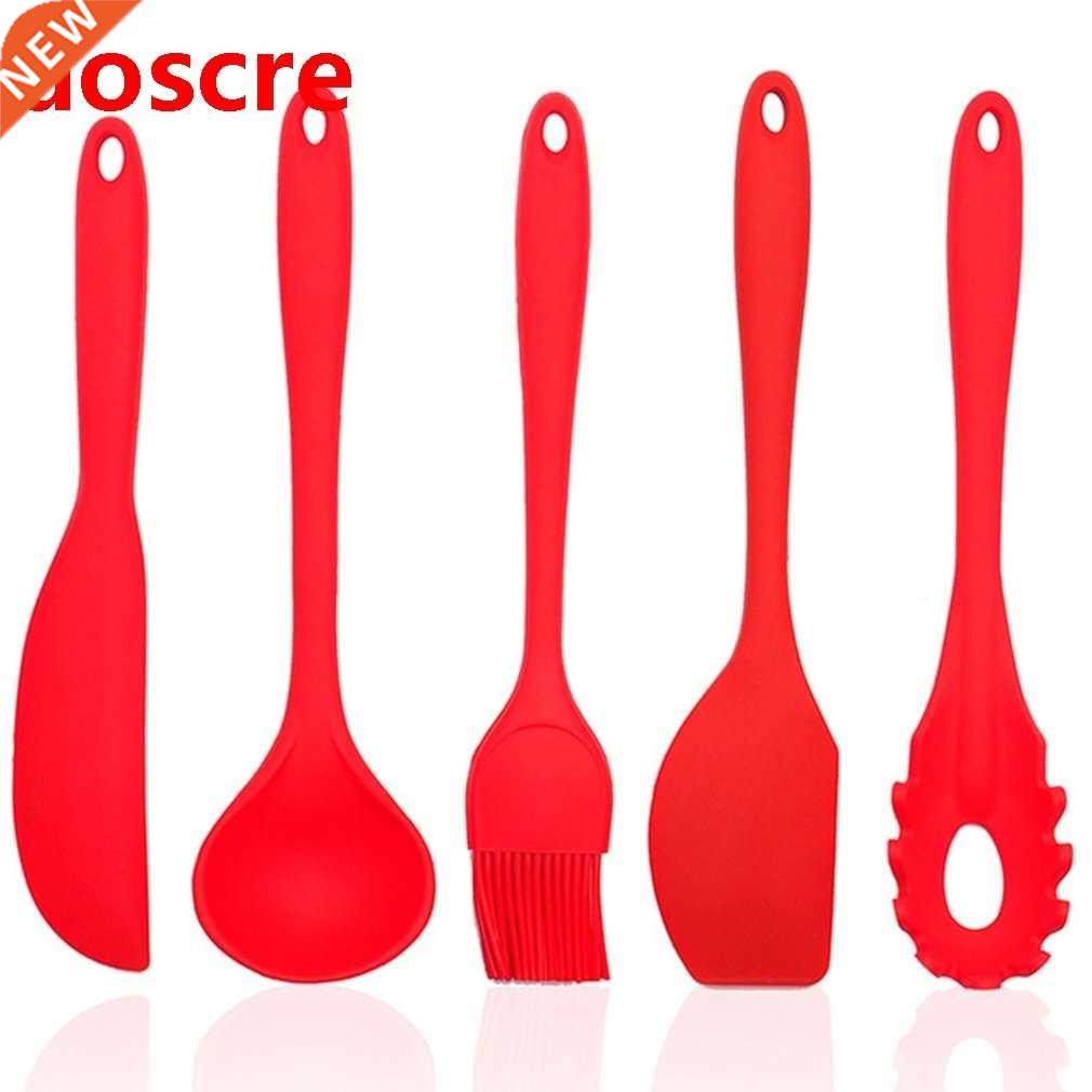 5pcs Food Grade Silicone Kitchenware Silicone Blade Baked Eg