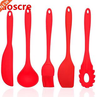 5pcs Food Grade Silicone Kitchenware Silicone Blade Baked Eg
