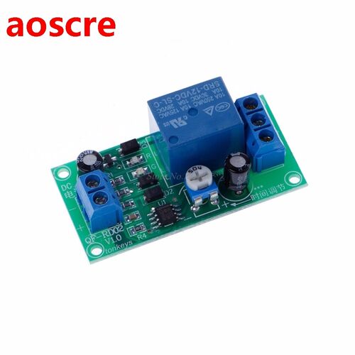DC 12V To 30V DC/250V AC 0-60S Adjustable Delay Timer Switch