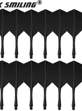 FOX SMILING Dart Flights Shafts 12PCS Integrated Dart Flight