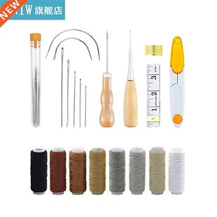 Kit Tool Craft Needle Hand Sewing Repair Leather