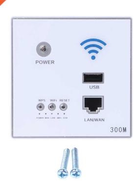 300Mbps AP Router Embedded WiFi Repeater w./ LAN Switch/USB
