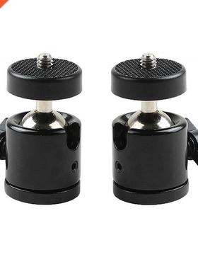 2PCS 1/4 inch Mini Ball Head Bracket Holder Mount Ballhead f