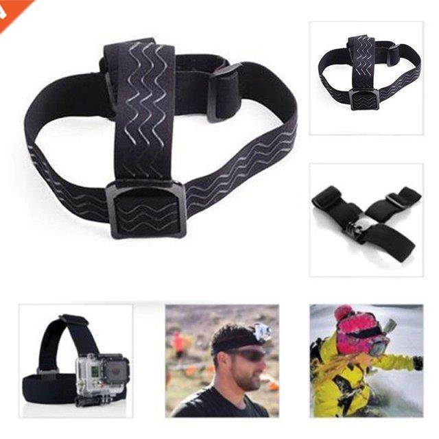 Elastic Headband Belt Headlight Lamp Head Strap For Action C