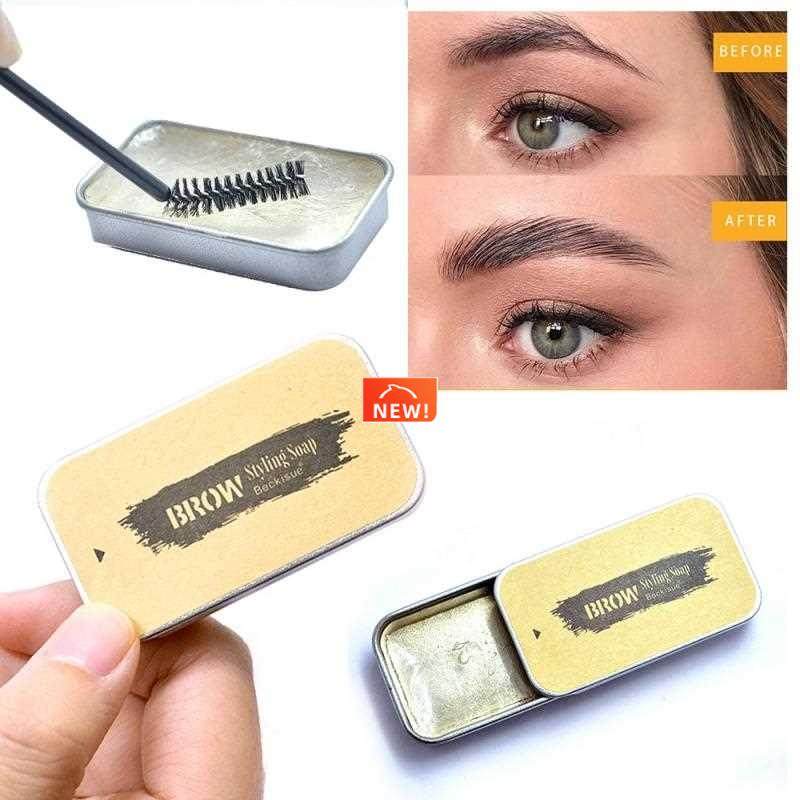1pc 3d feathery brows setting gel waterproof so brow makeu